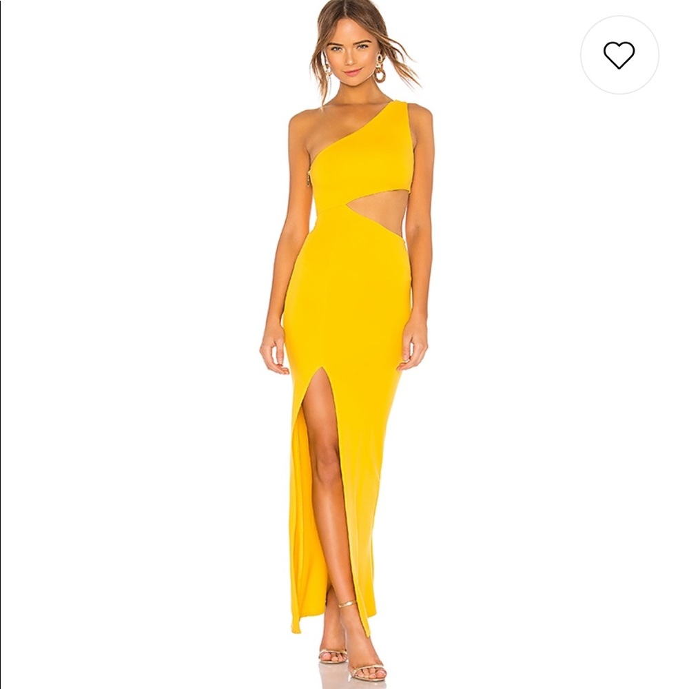 X Naven Marissa Dress in Canary Yellow